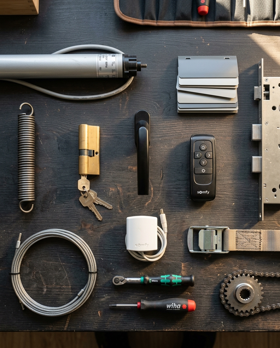 Atelier Fermé-Lux — pièces multimarques pour dépannage de fermetures